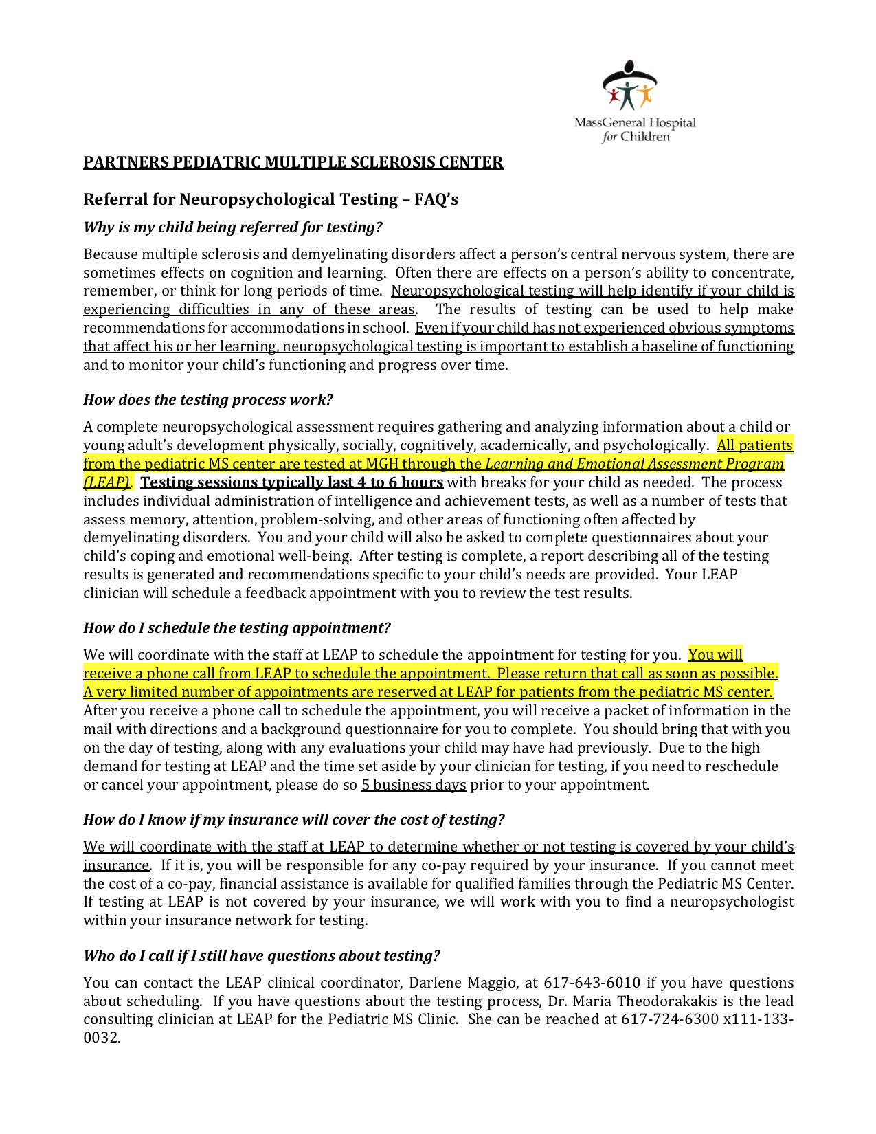 Patient information – Neuropsych testing_MT 06.12.20